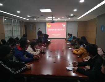 团委书记王宁可老师参加交流活动