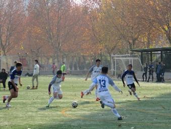 地学院神锋与海港后防线“斗法”
